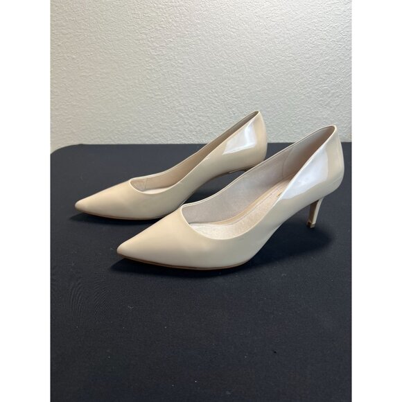 Louise Et Cie Lo-Jordyna 9.5M Nude Odessa Pointed Toe Patent Leather Pumps - Picture 5 of 16